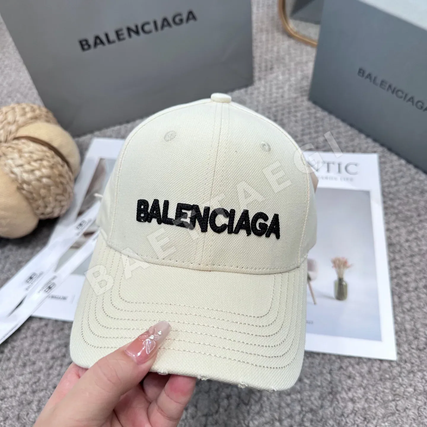 발렌시아가 모자 81721 Balenciaga Cap 상세 이미지 4