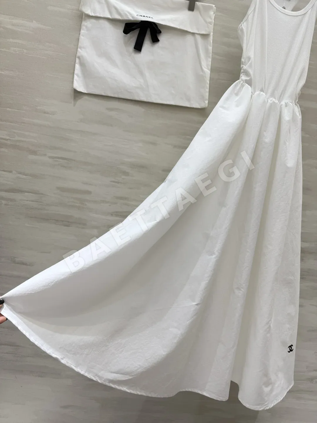 샤넬 래서백 플레어 여성 원피스 상세 이미지 5