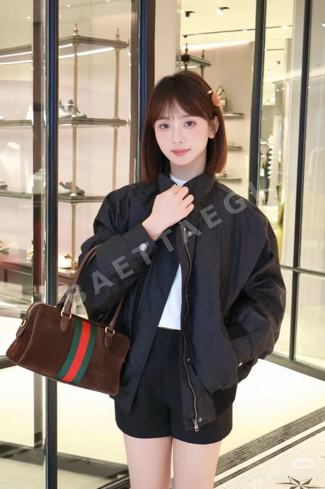 구찌 여성 클래식 자켓 91735