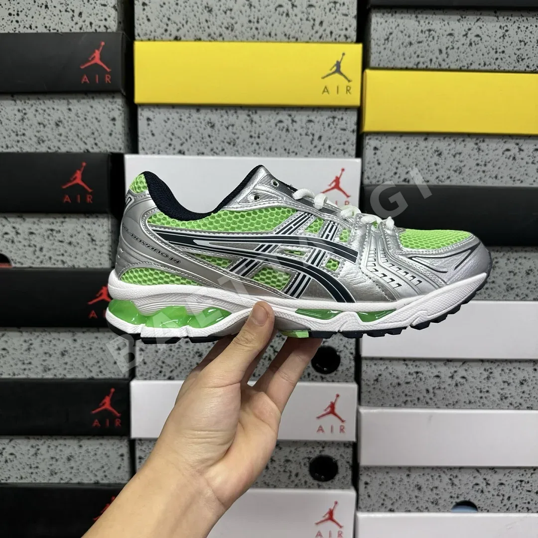 아식스 [LZ] 젤 카야노 14 1202A056-300 200572 Asics Gel-Kayano 14 Bright Lime Midnight 상세 이미지 2