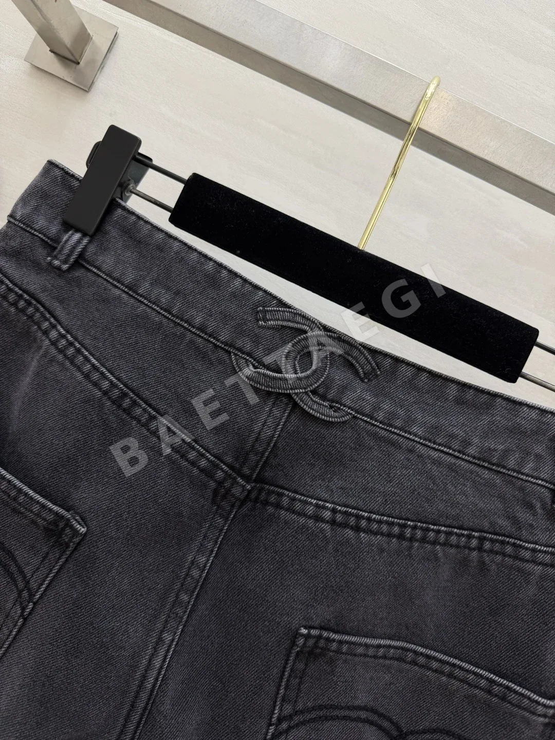 샤넬 백팩 스타일 여성 청바지 상세 이미지 6