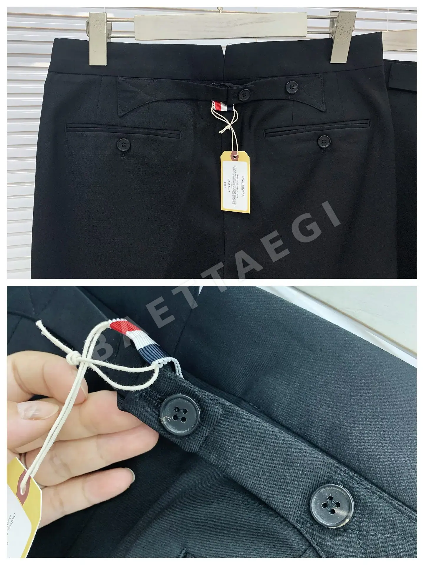 톰브라운 클래식 남성 반바지 상세 이미지 5