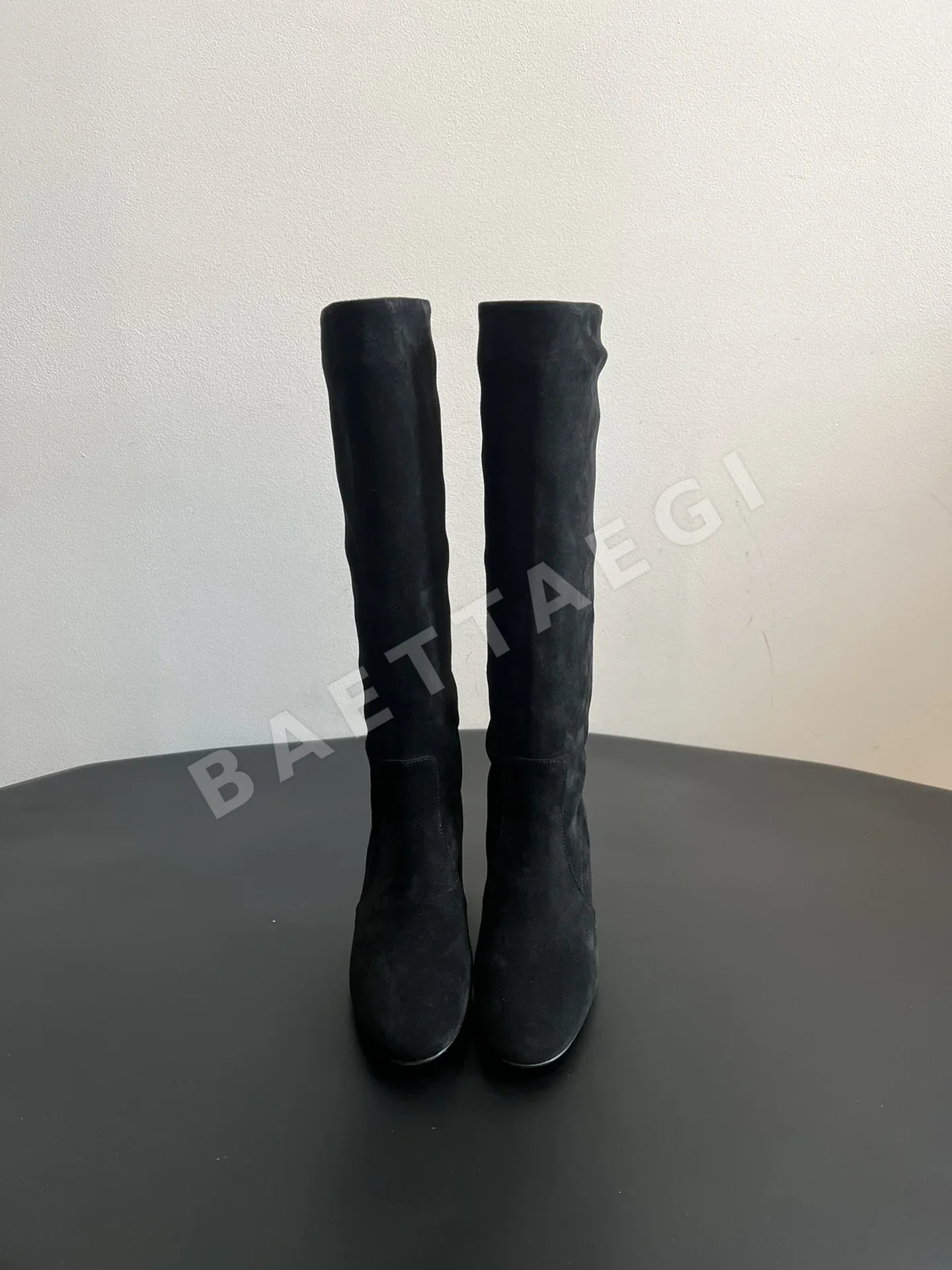 지안비토 슬라우치 스웨이드 부츠 75202