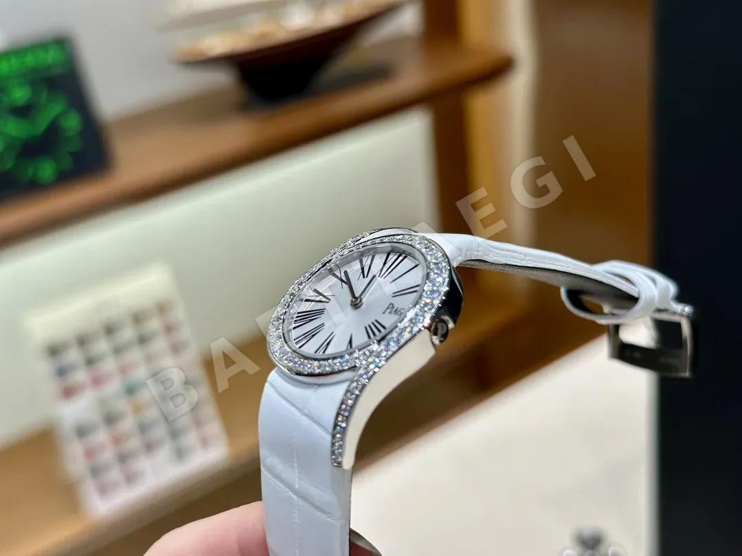 피아제 라임라이트 갈라 스와로브스키 클라스프 여성 시계 레플리카 45370 Piaget 상세 이미지 5
