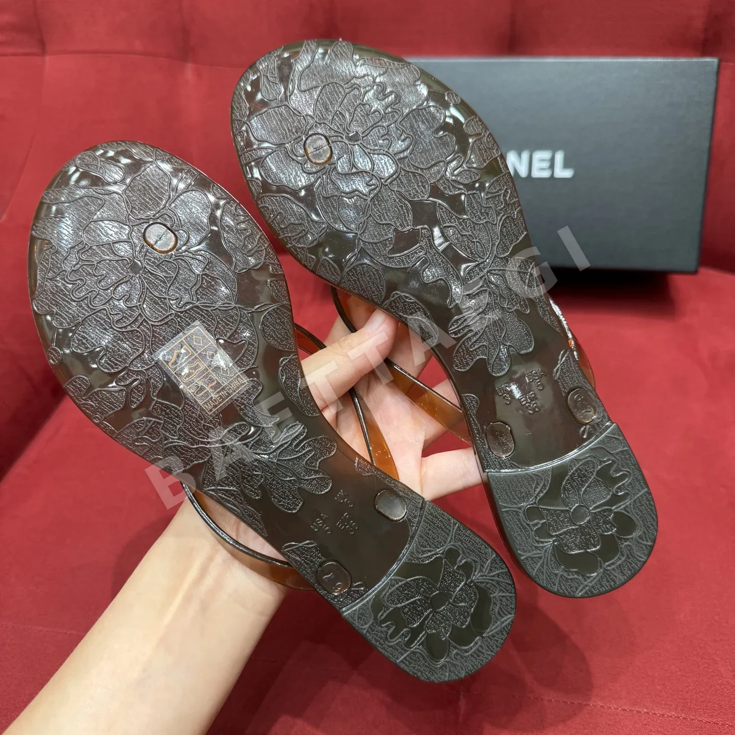 샤넬 샌들 젤리 2SN90 상세 이미지 7