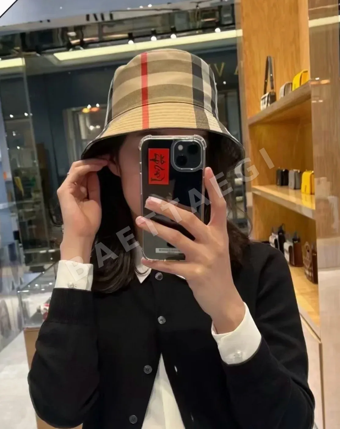 버버리 버킷햇 모자 상세 이미지 5