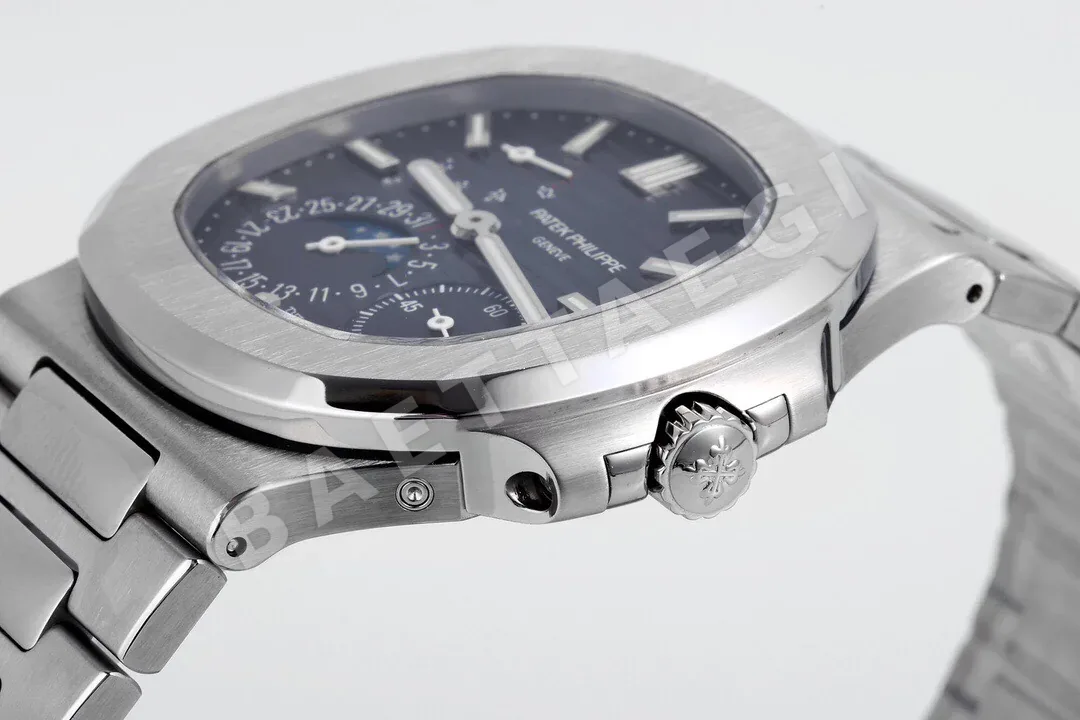 파텍필립 노틸러스 5712 문페이즈 멀티펑션 자동 블루 다이얼 PPF 공장 레플리카 44069 Patek Philippe 상세 이미지 5
