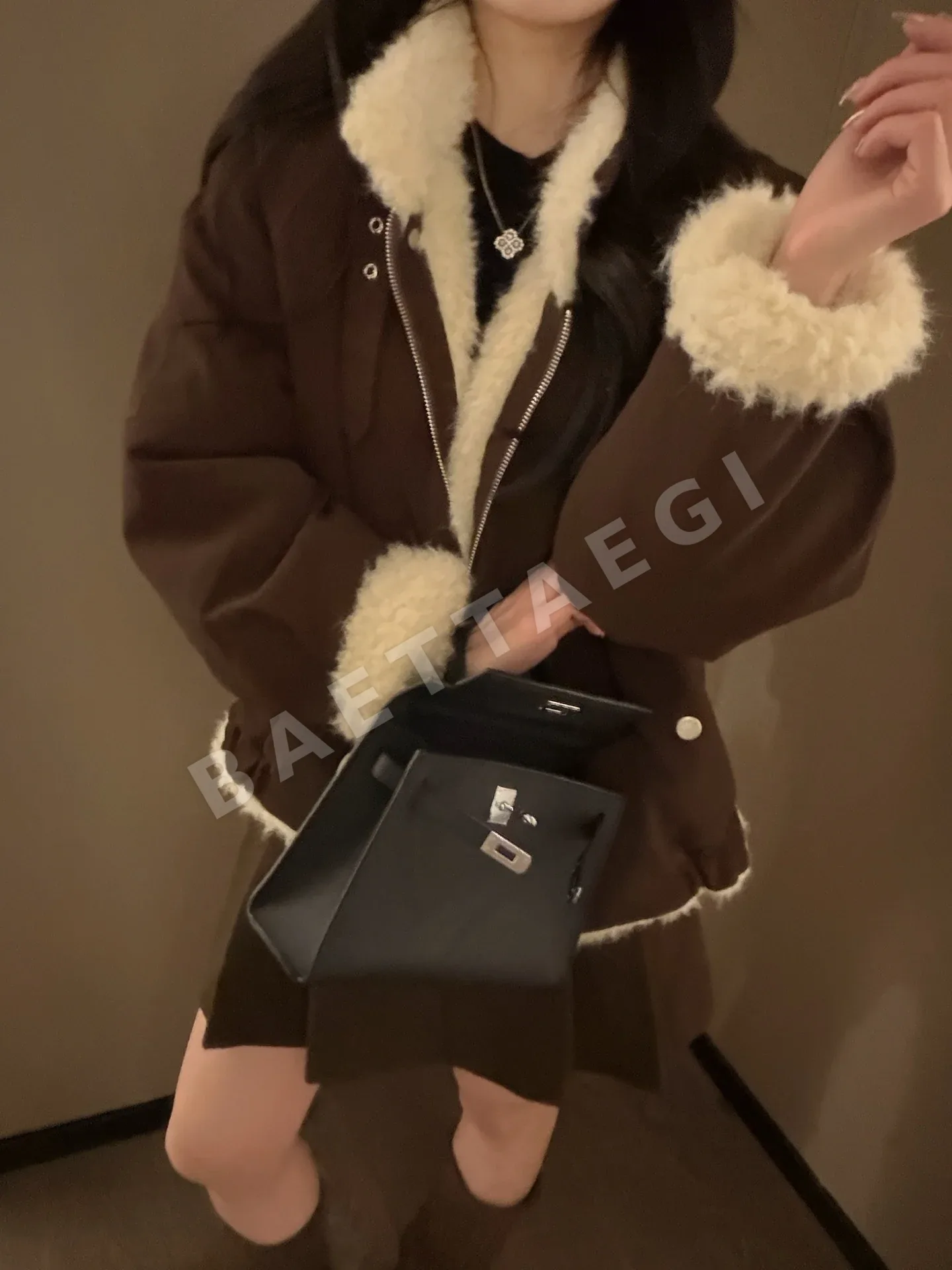 로에베 램 울 후드 자켓 202602