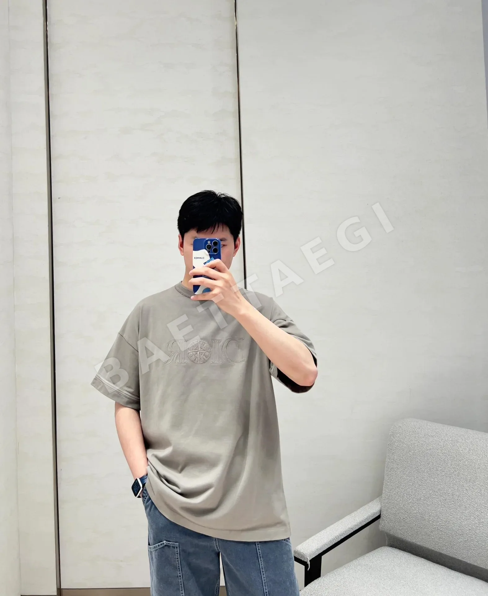 스톤아일랜드 남성 반팔 상세 이미지 4