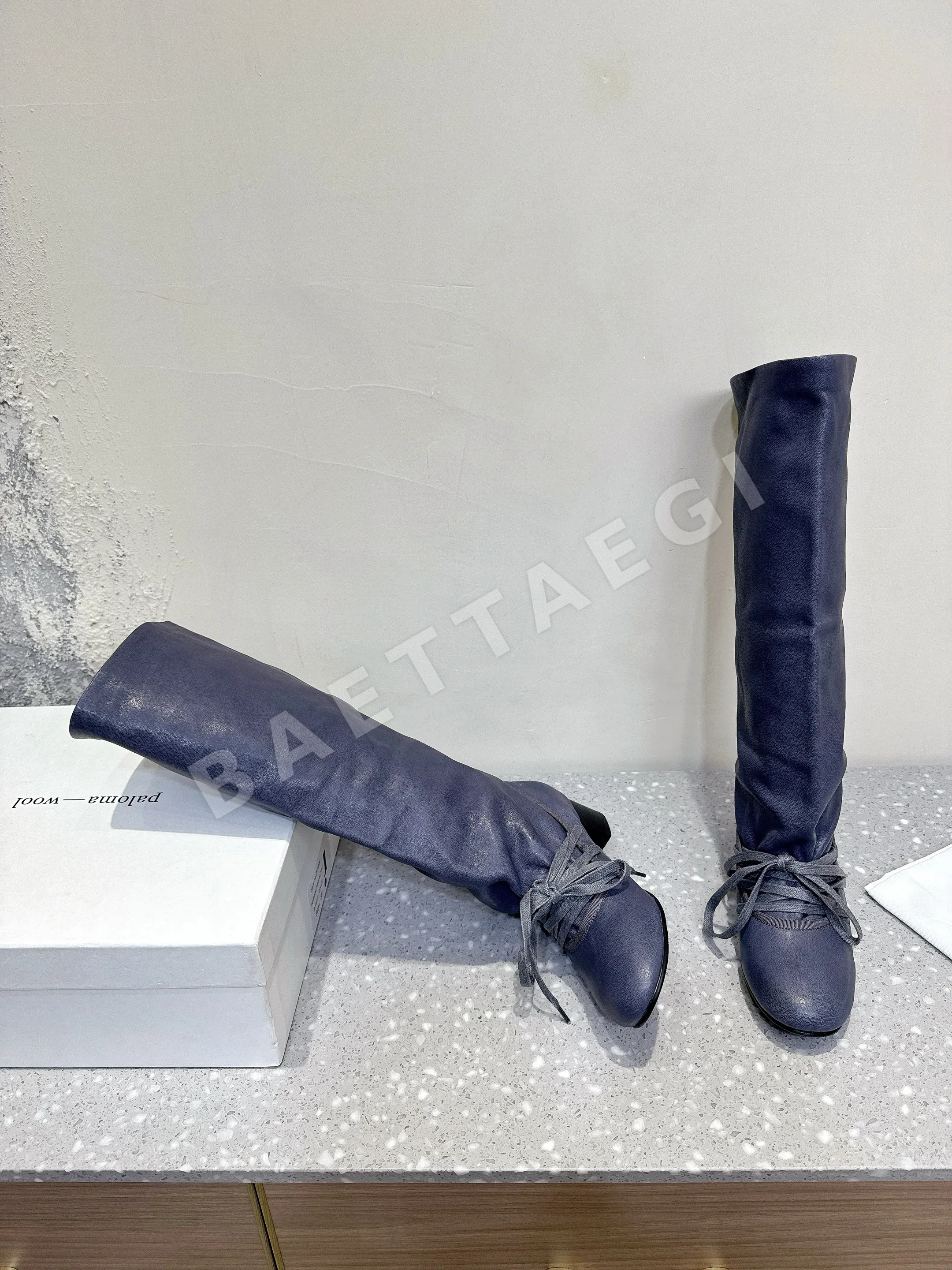 팔로마울 팔로마 청키힐 라운드토 슬립온 부츠 상세 이미지 11