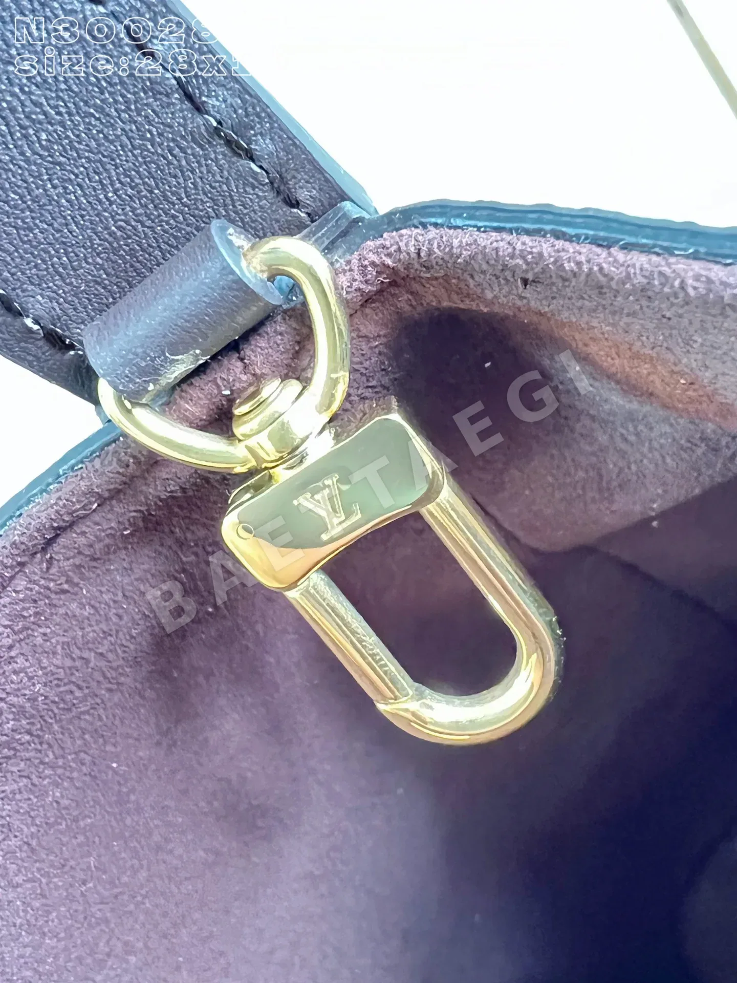 루이비통 BB 모노그램 캔버스 핸드백 N30028 상세 이미지 10