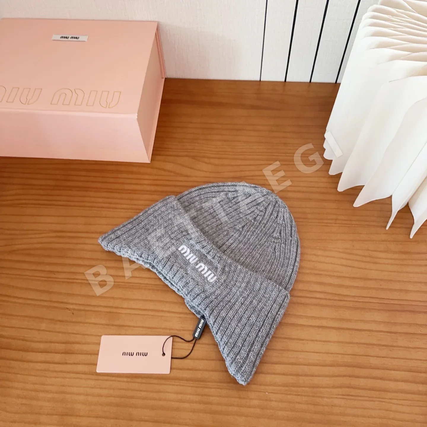미우미우 니트 모자 상세 이미지 2