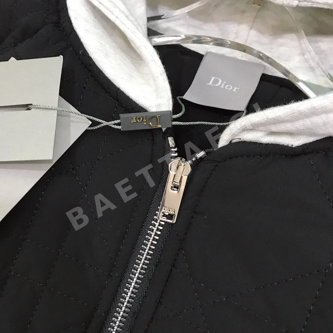 디올 후드 누빔 재킷 키즈 상세 이미지 5