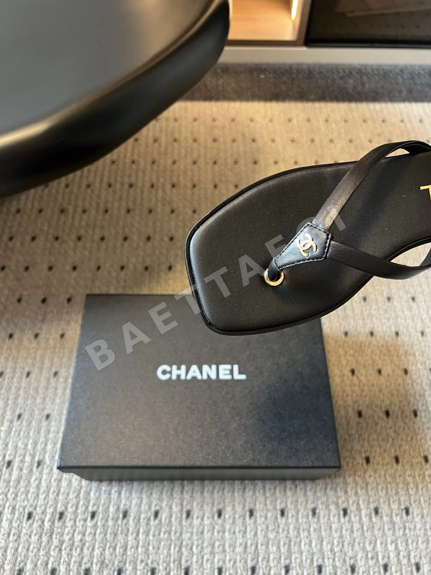 샤넬 26ss 서머 뉴 스퀘어토 플립플랍 143695 Chanel 상세 이미지 6