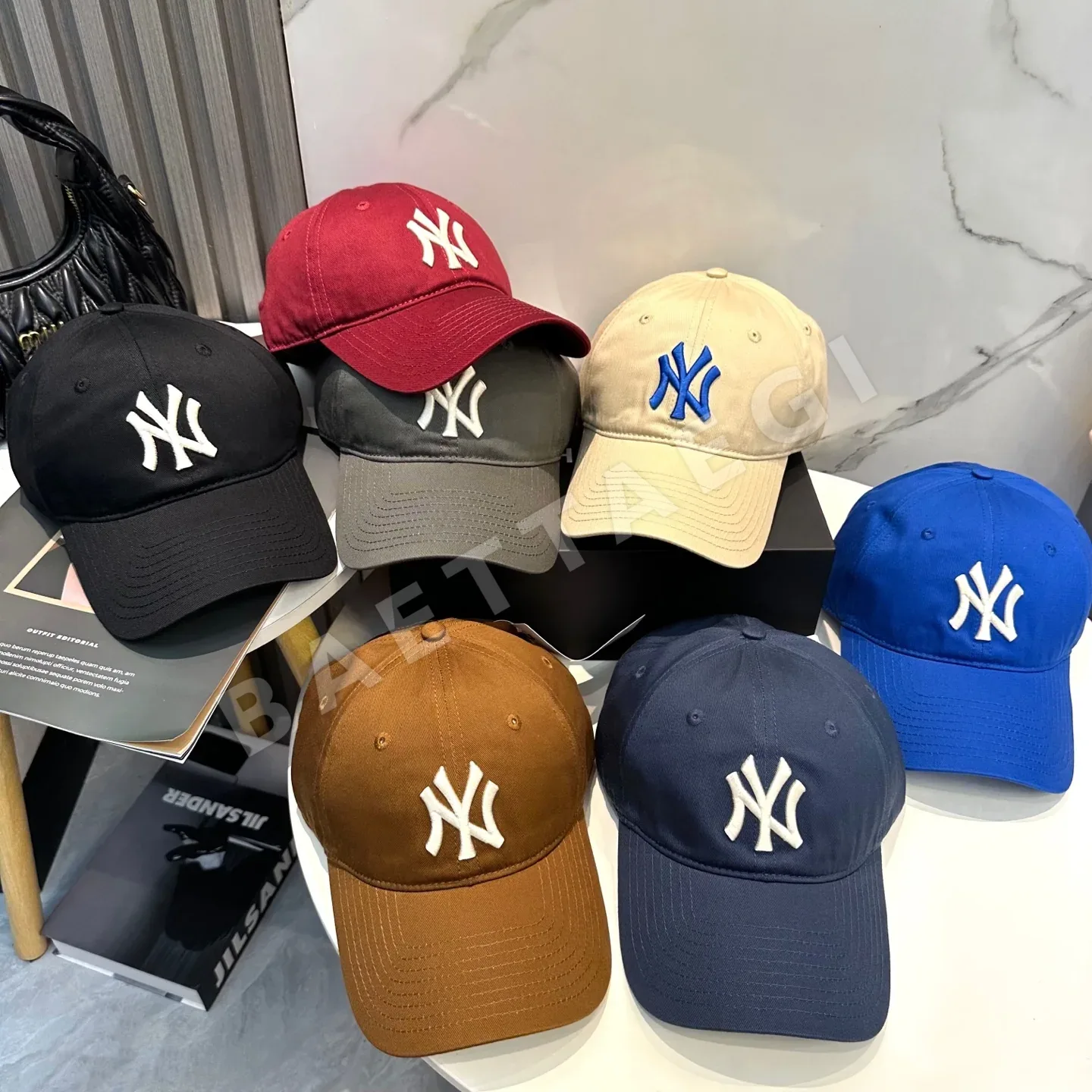 MLB 뉴욕 양키스 3D 자수 베이스볼 캡 상세 이미지 9