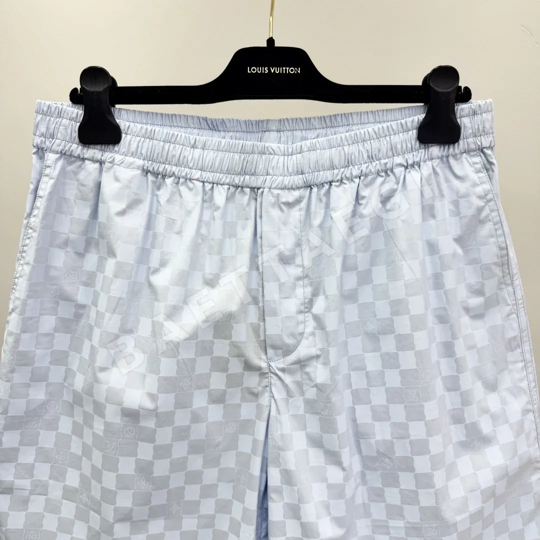 루이비통 모노그램 체크 나일론 반바지 상세 이미지 3