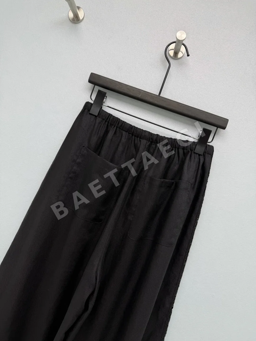 셀린느 빈티지 와이드 레그 레이스 자수 여성 바지 상세 이미지 7