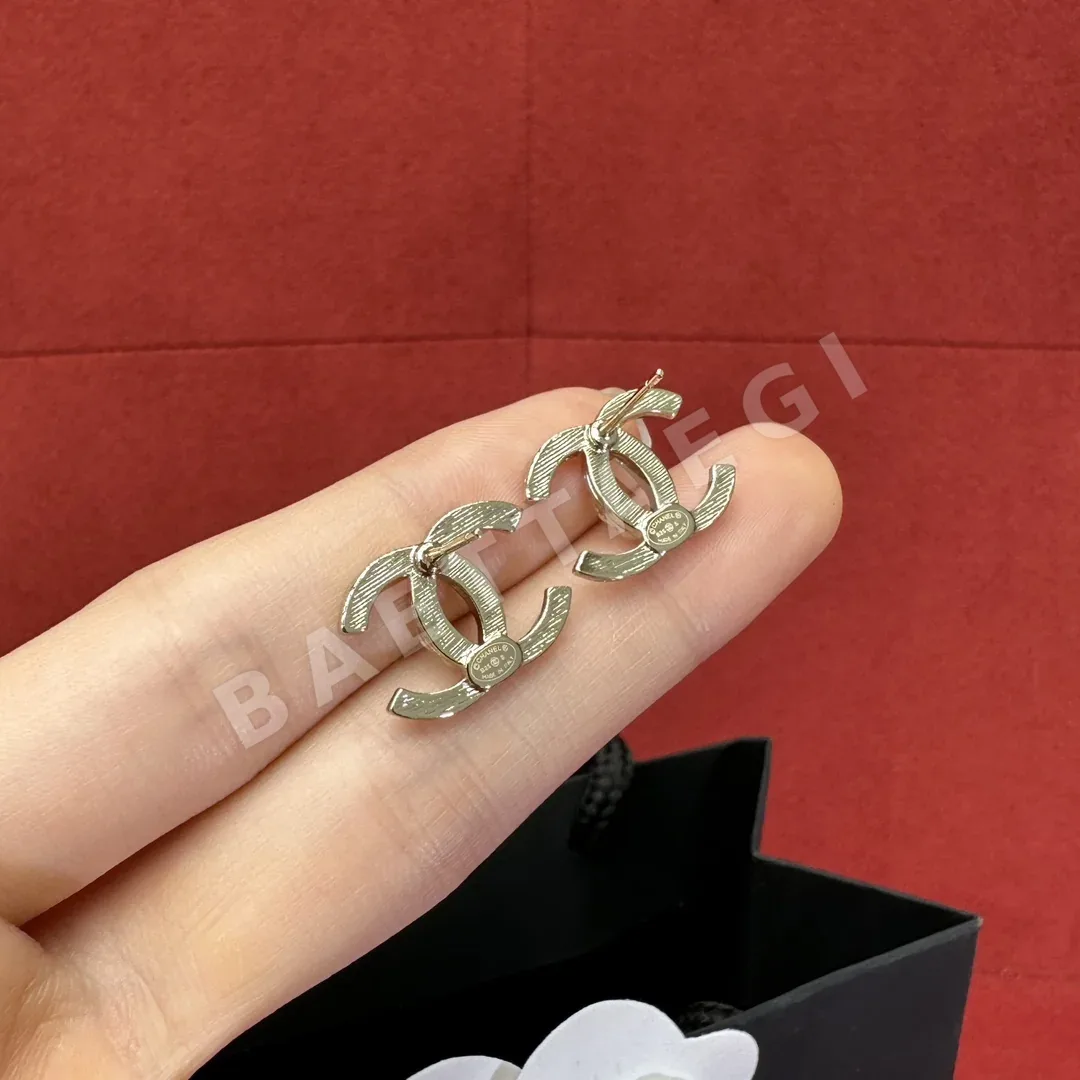 샤넬 더블 C 케이블 패턴 귀걸이 상세 이미지 6