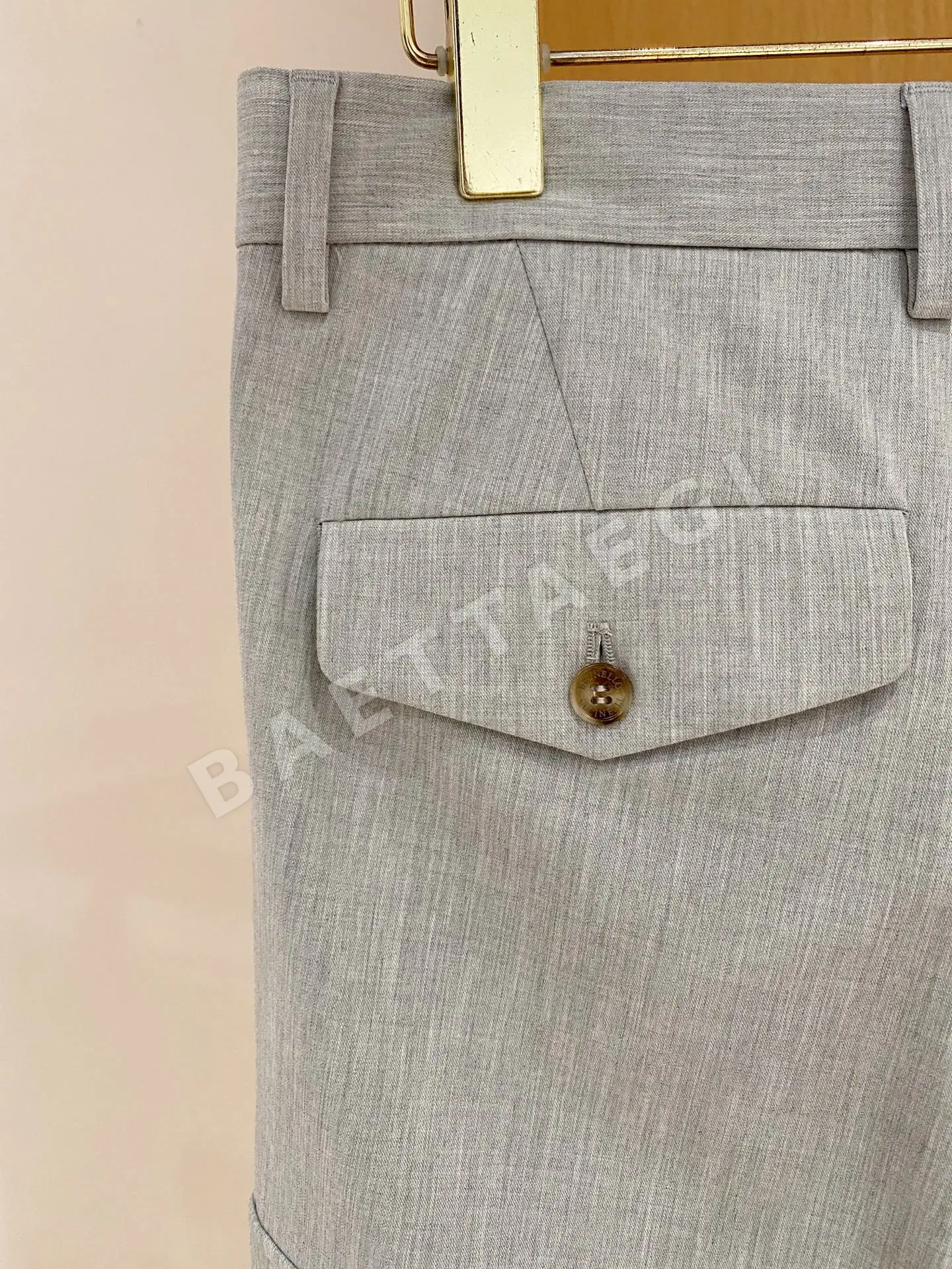 브루넬로쿠치넬리 울 혼방 남성 바지 상세 이미지 8