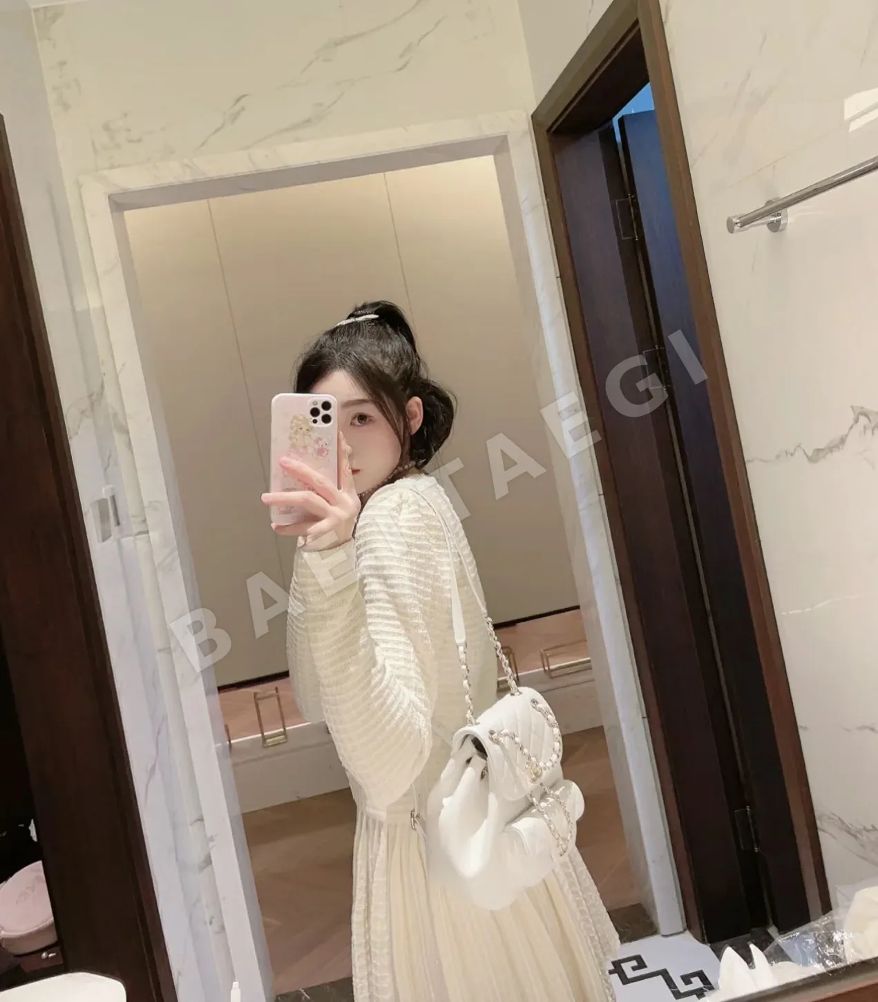 샤넬 클래식 두마 미니 백팩 상세 이미지 8