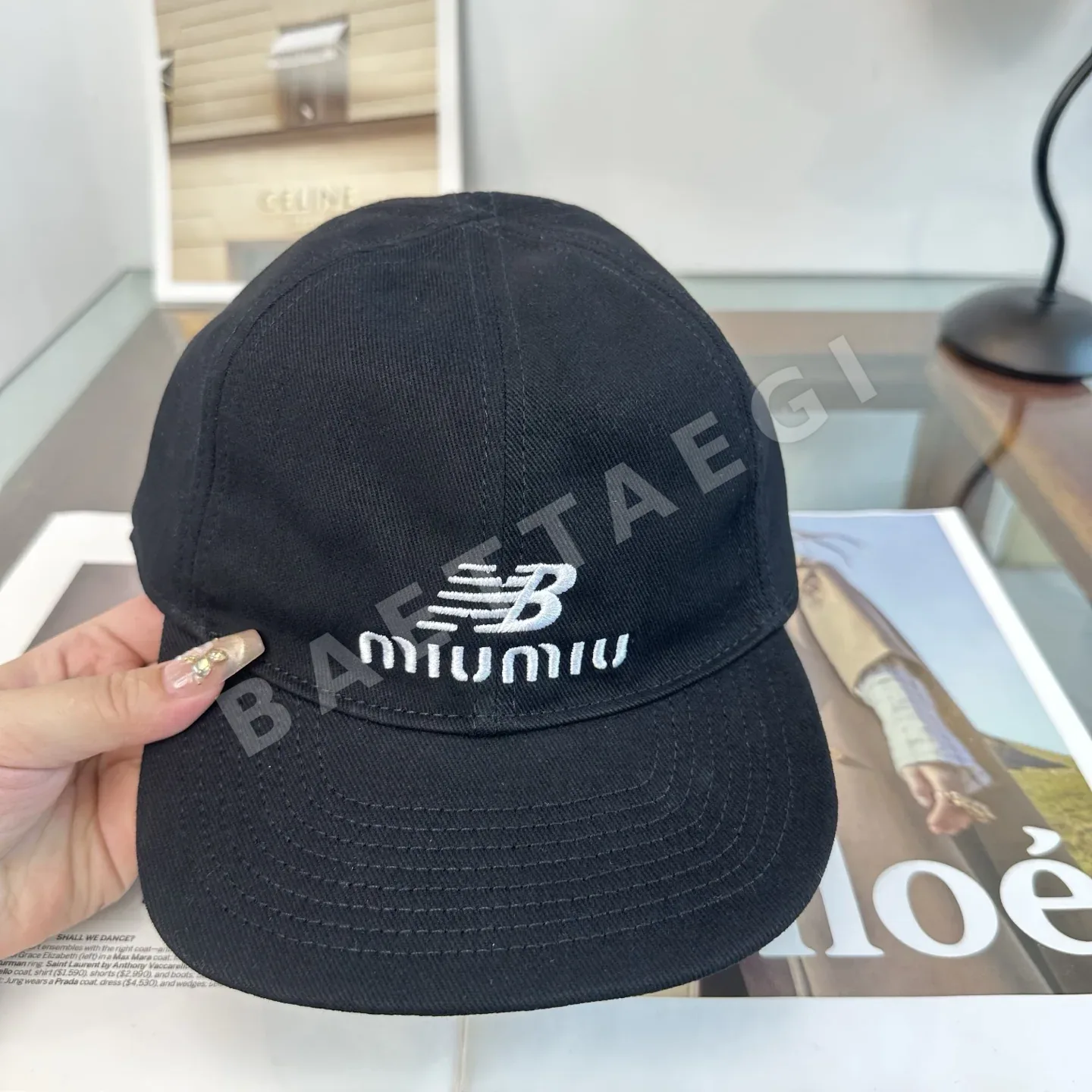 미우미우 야구모자 상세 이미지 4