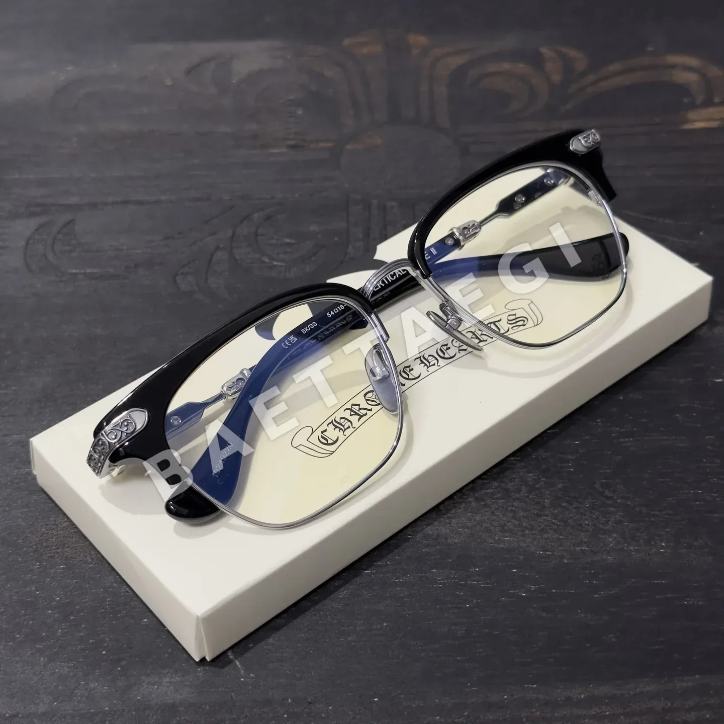 크롬하츠 버티컬스마일II925 실버 선글라스 상세 이미지 1