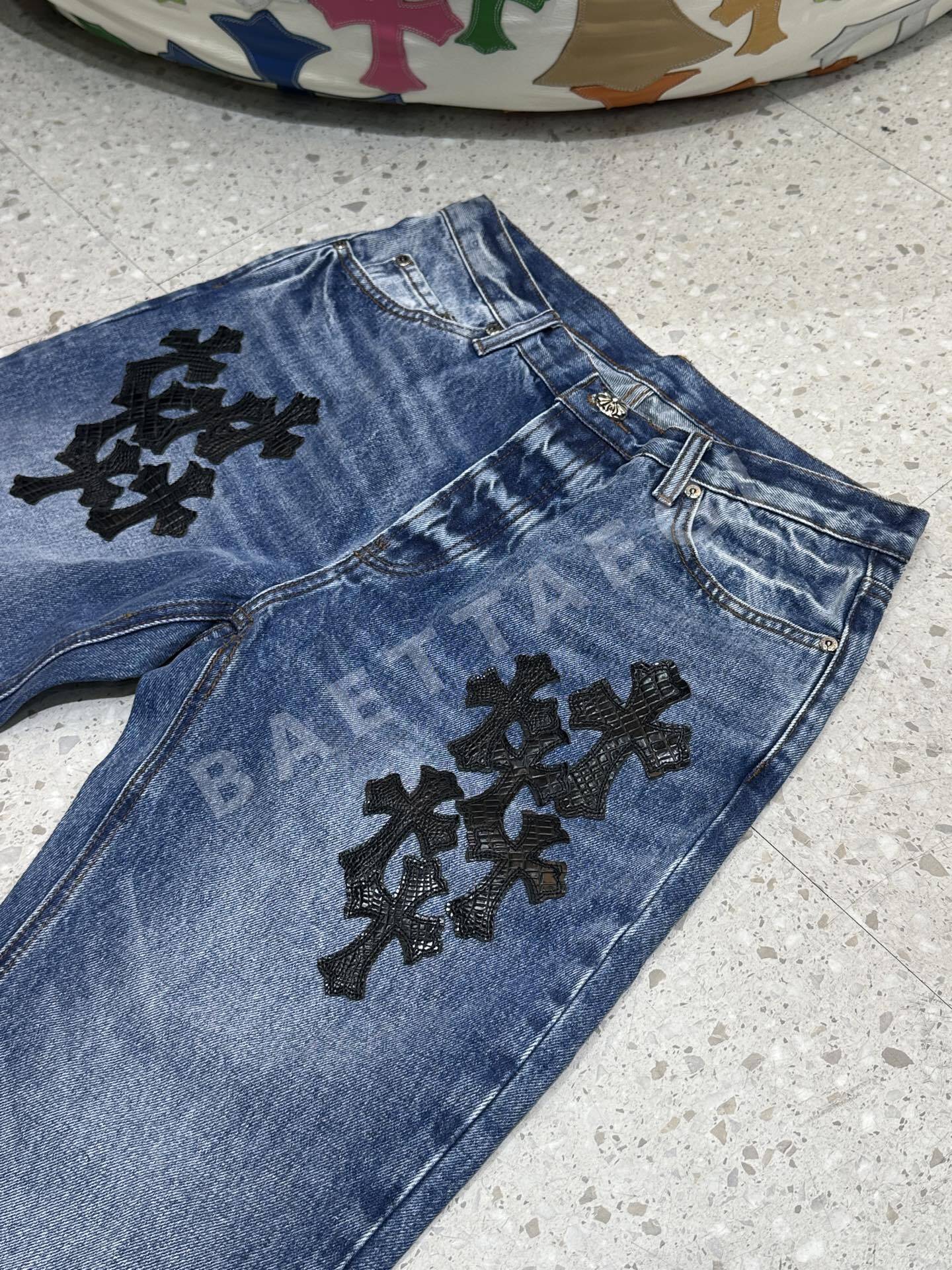 크롬하츠 남성 바지 164064 Chrome Hearts Pants 상세 이미지 4