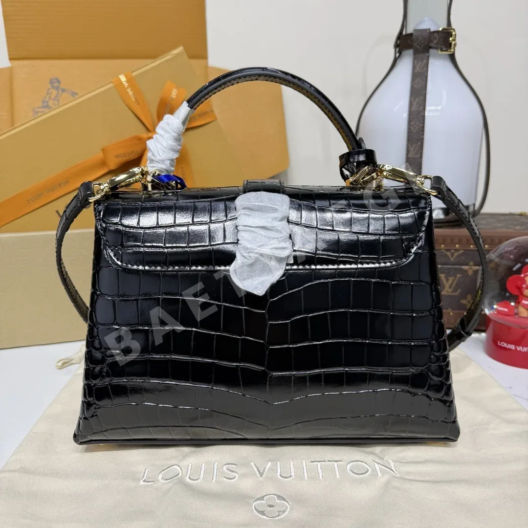 루이비통 버드케이지 크로코다일 엠보 BB 핸드백 N84714 상세 이미지 3