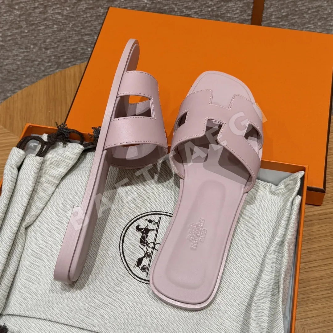 에르메스 오란 램스킨 슬리퍼 상세 이미지 3