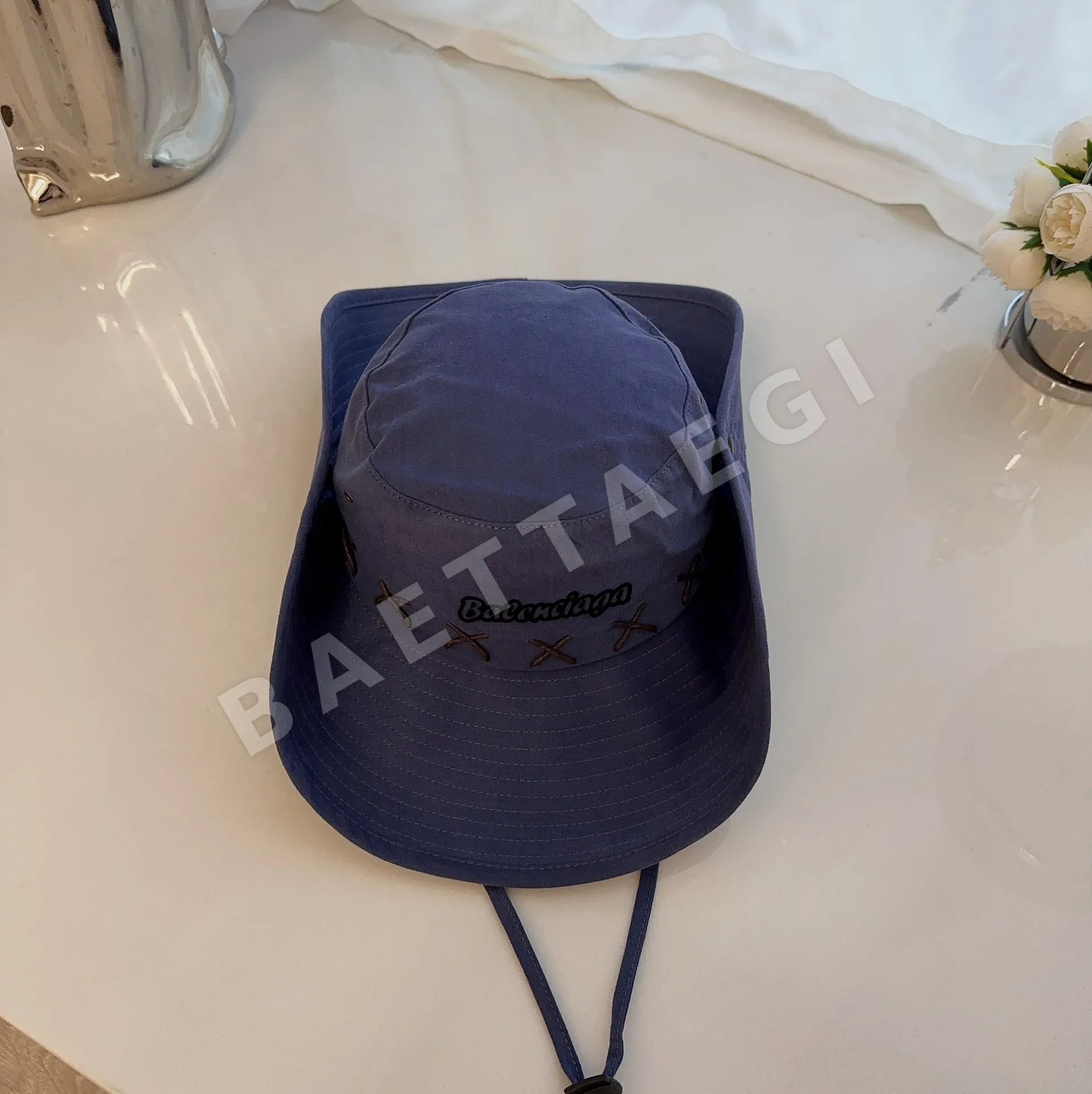 발렌시아가 웨스턴 버킷 햇 모자 81507