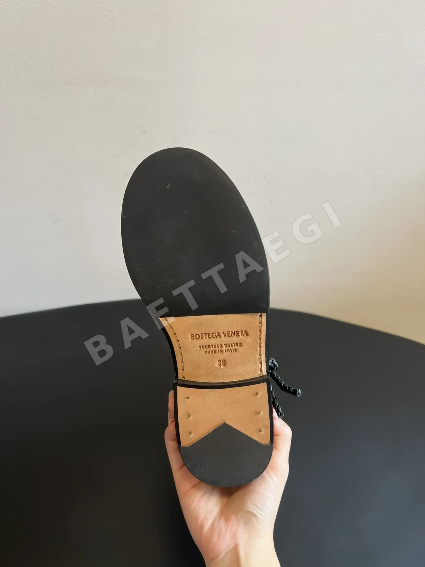 보테가베네타 우븐 레더 하이탑 라이딩 부츠 9873 상세 이미지 8