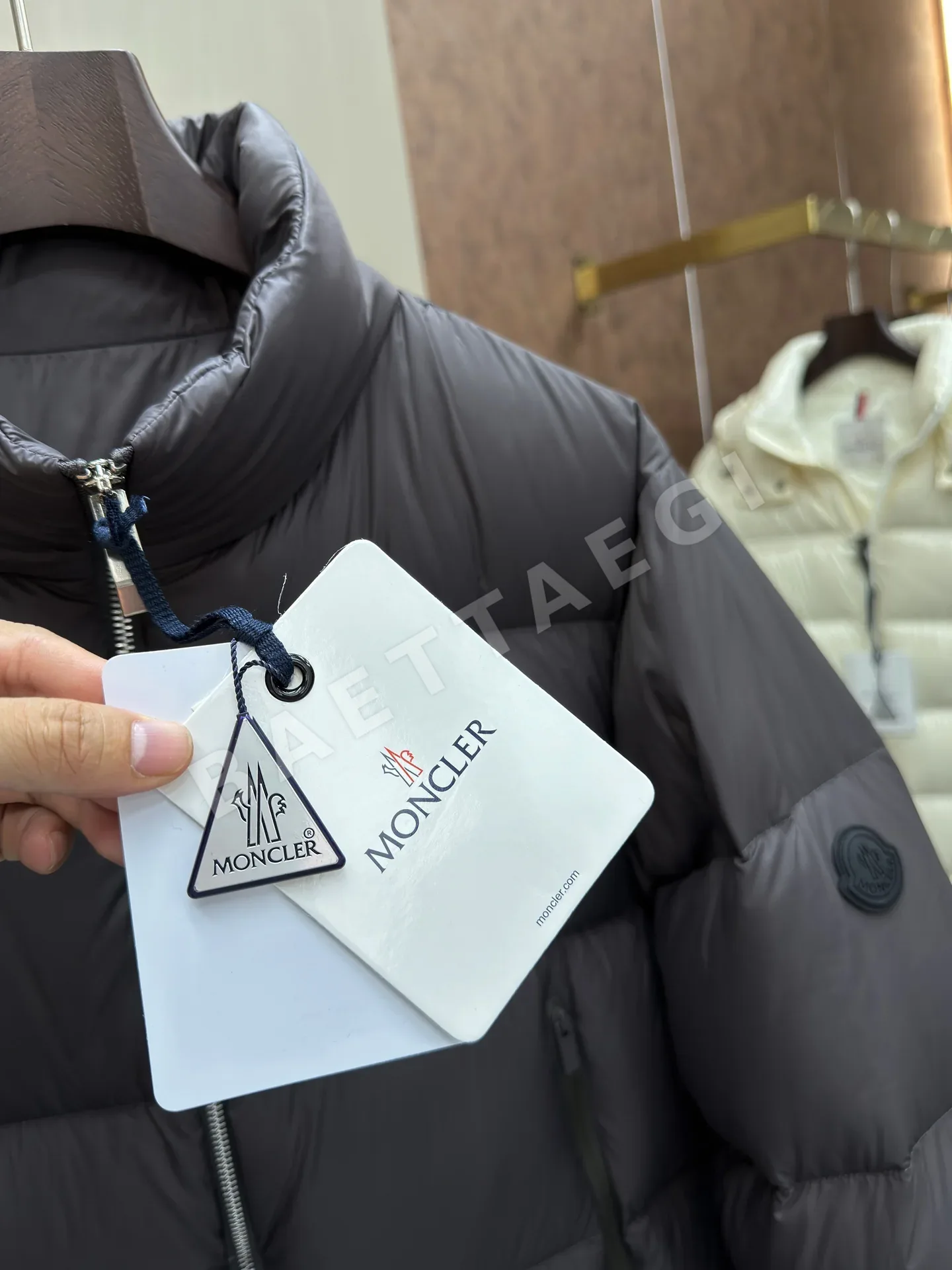 몽클레르 트란 스탠드카라 남성 패딩 상세 이미지 5