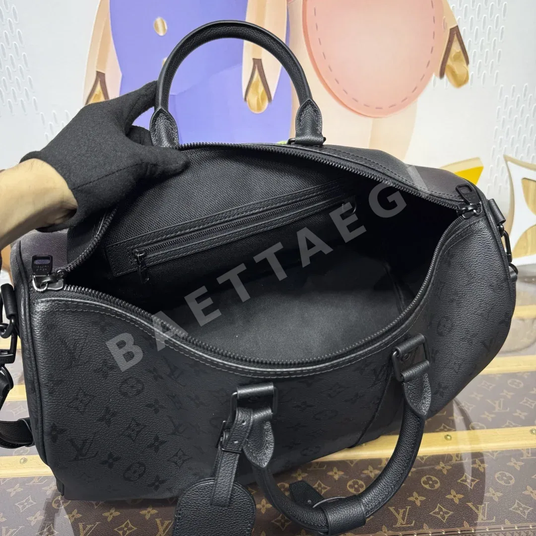 루이비통 미드나이트 블랙 키폴 밴드리에르 45 트래블 가방 M28403 상세 이미지 9
