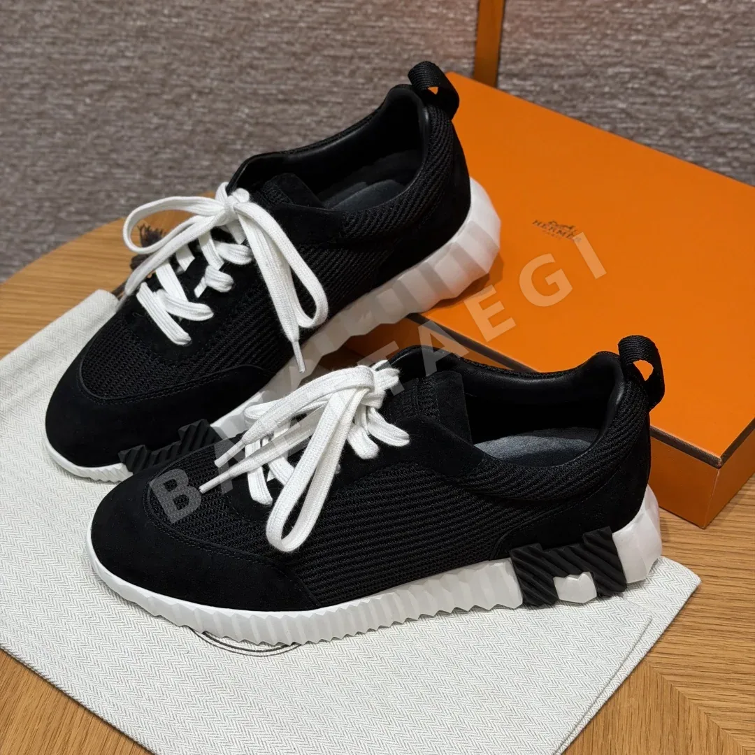 에르메스 바운싱 스니커즈 검정 가죽 164452