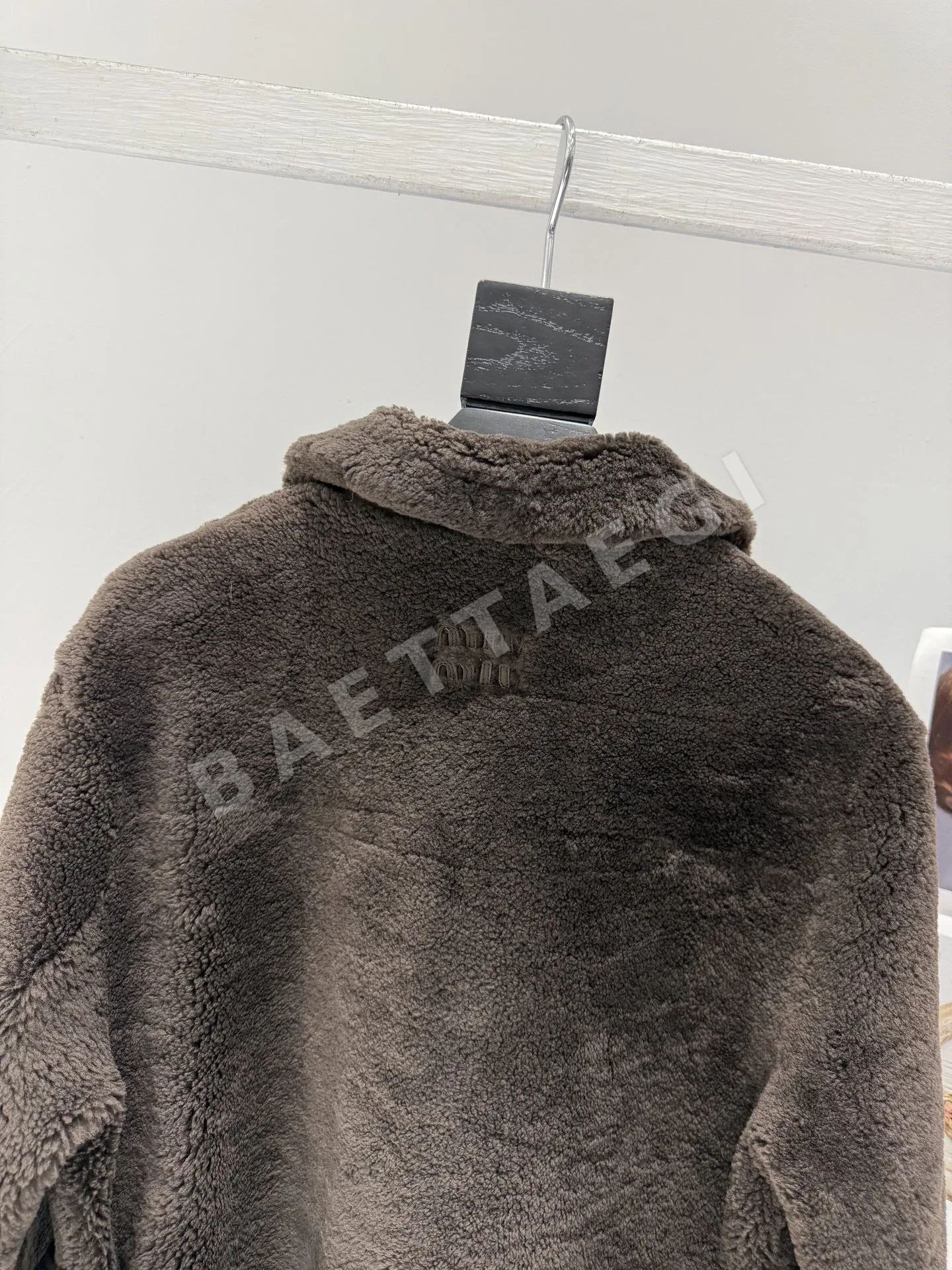 미우미우 울 퍼 안감 남성 자켓 상세 이미지 9