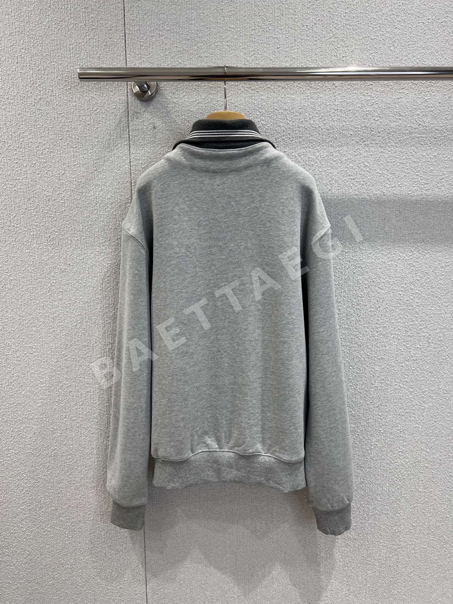 미우미우 레터 자수 오버사이즈 집업 자켓 상세 이미지 7