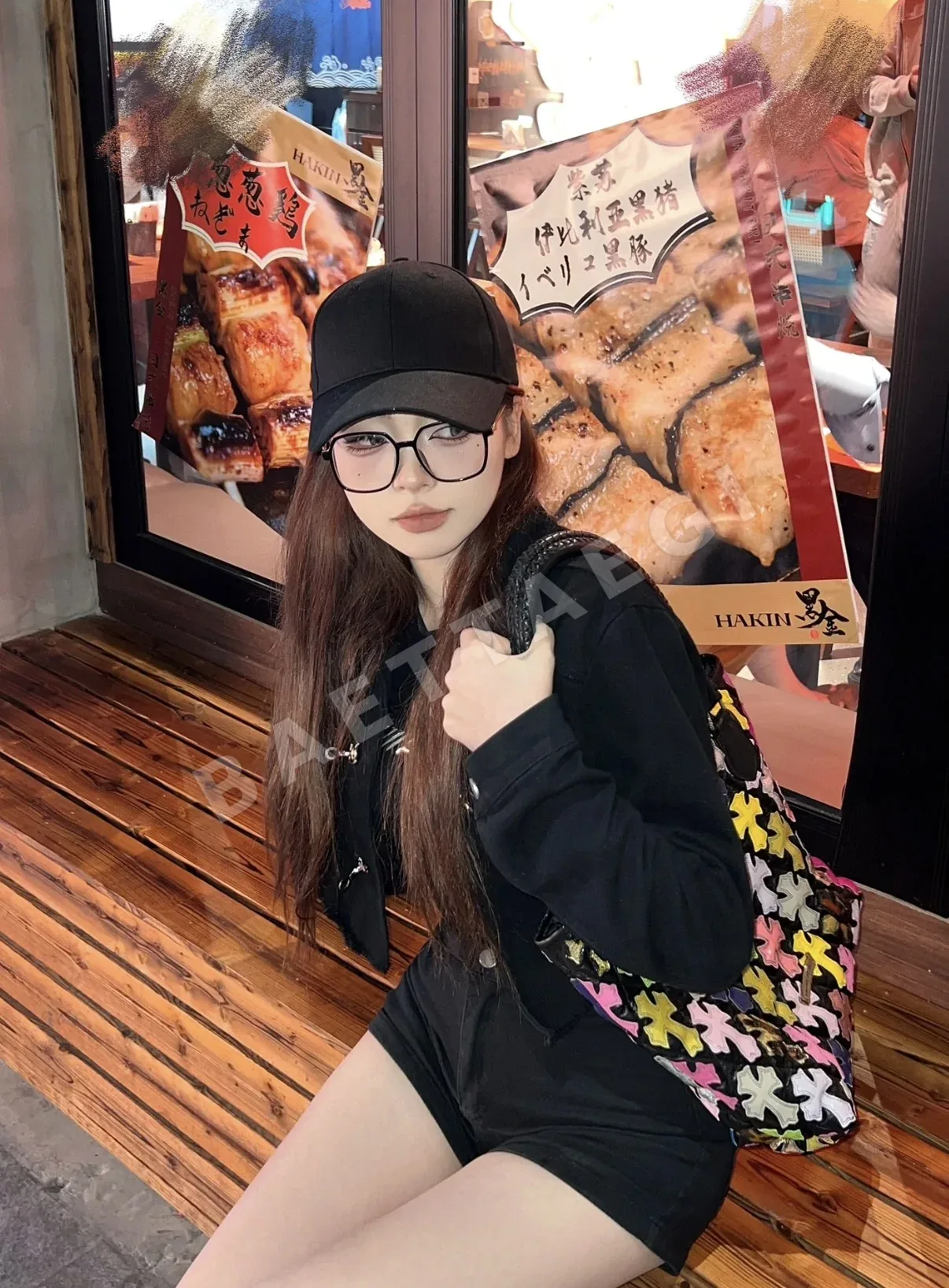 크롬하츠 컬러 가죽 다이아몬드 패턴 토트백 상세 이미지 11