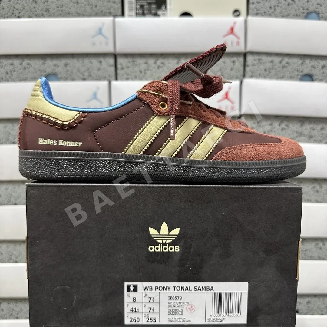 아디다스 [GOD] 삼바 나일론 IE0579 200820 Adidas Samba Nylon Wales Bonner Fox Brown
