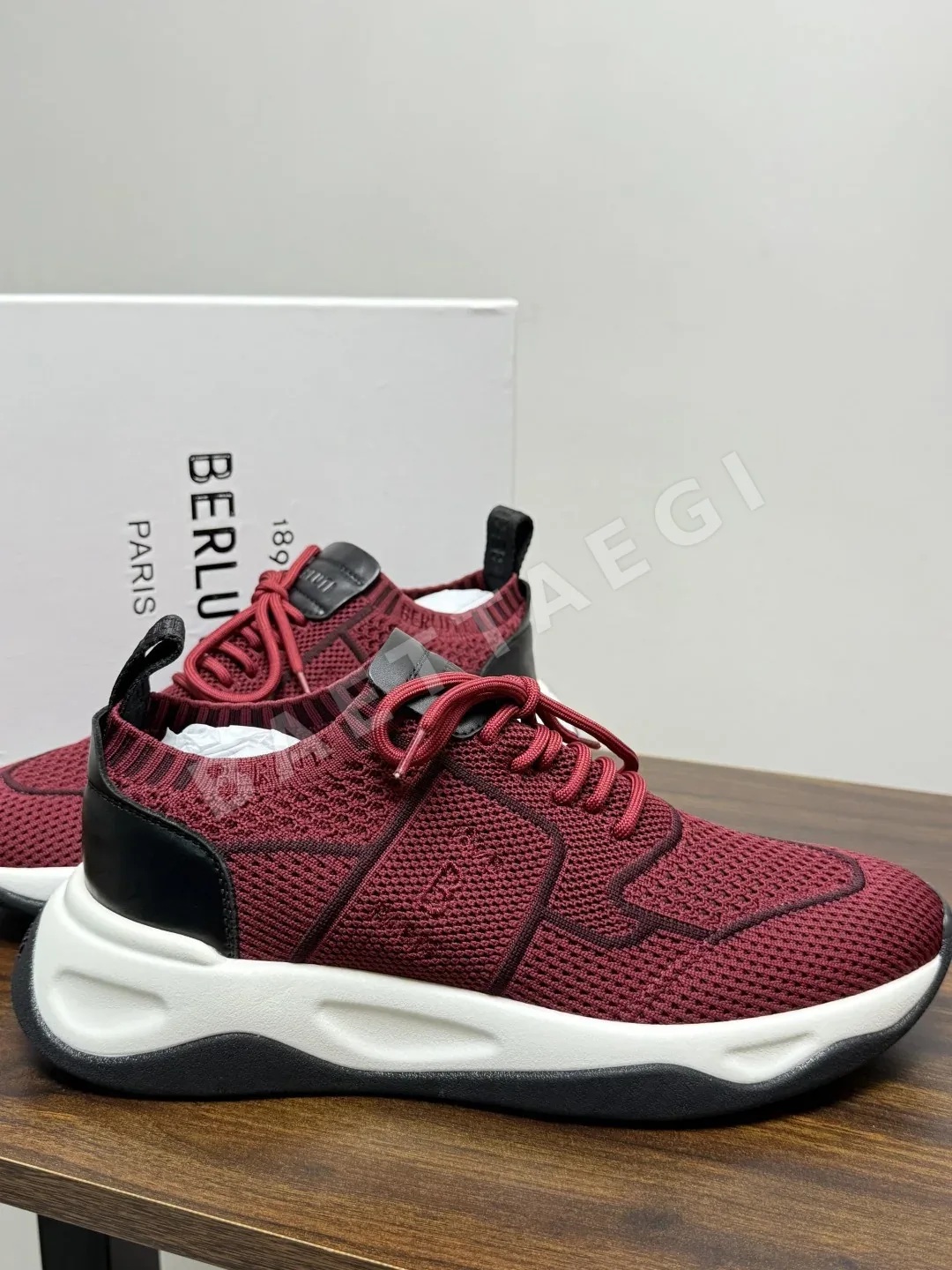 벨루티 스니커즈 화이트 가죽 상세 이미지 7