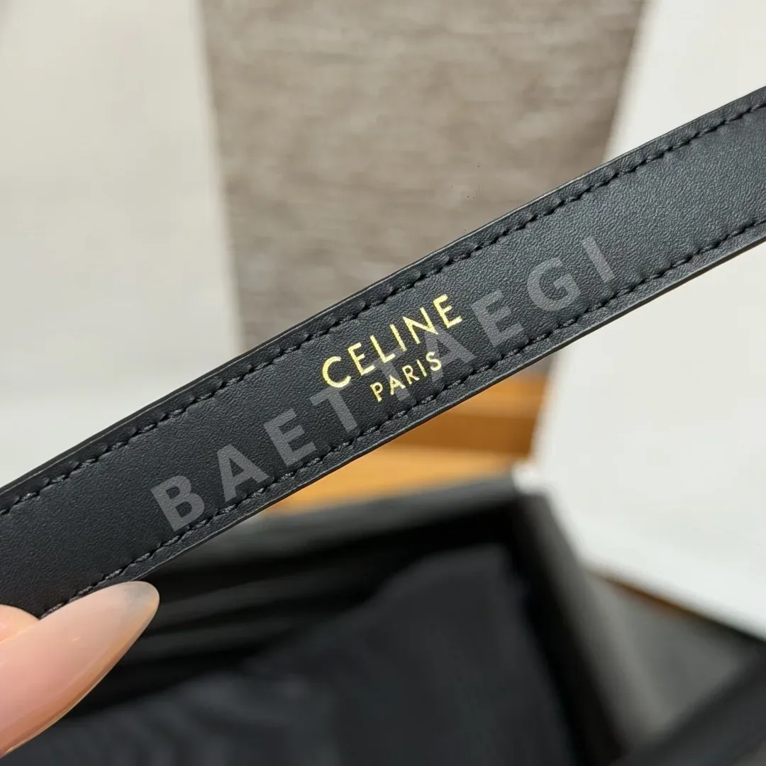 셀린느 메종 13mm 가죽 벨트 상세 이미지 8