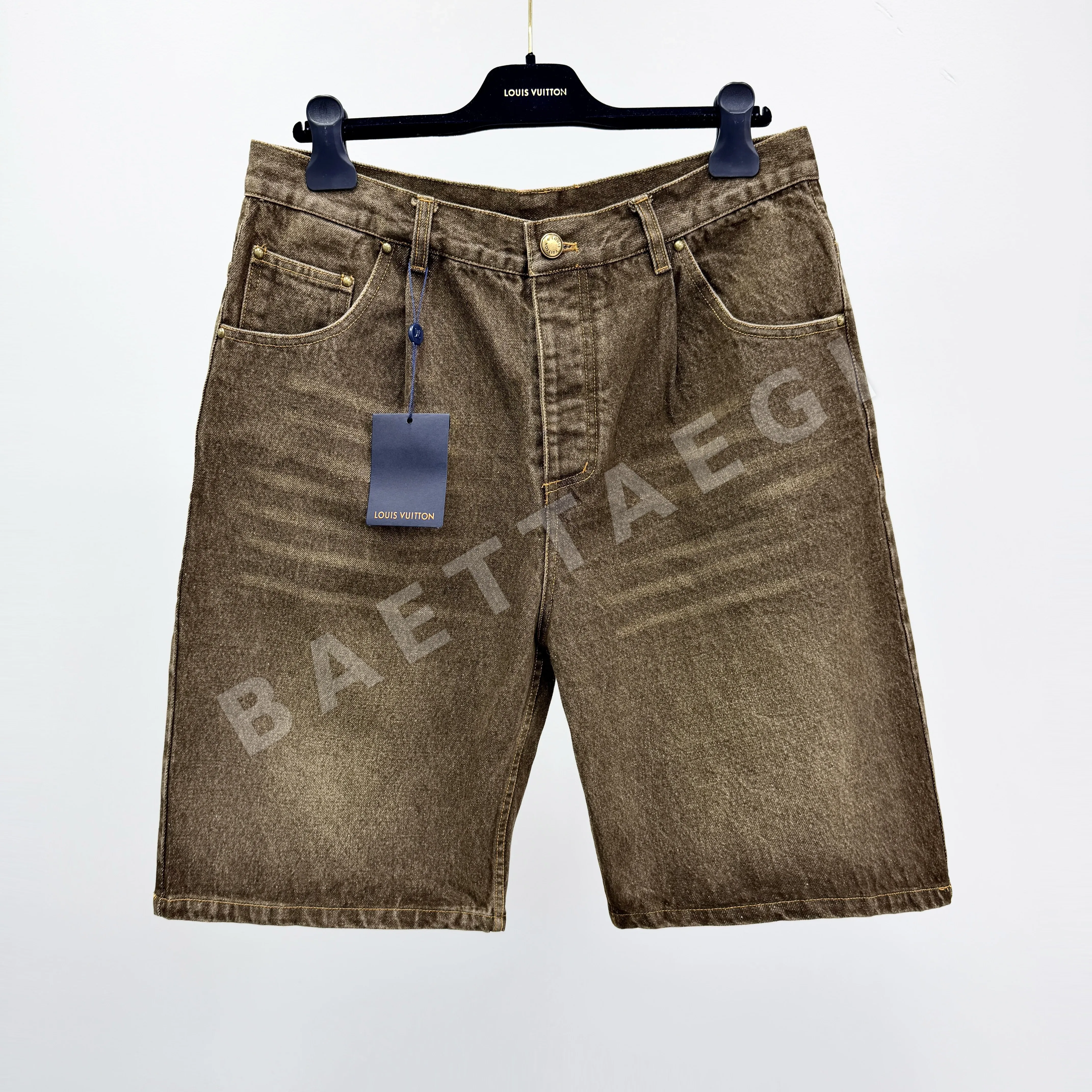 루이비통 SS 워싱 데님 반바지 41409 Louis Vuitton Shorts 상세 이미지 10