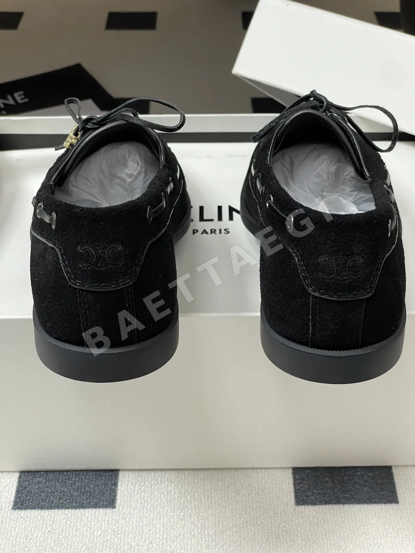 셀린느 보트 레이스업 플랫 로퍼 8947 상세 이미지 7