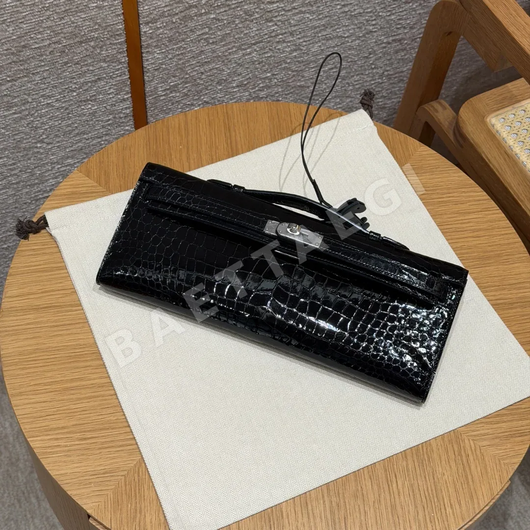 에르메스 켈리 블랙 실버 하드웨어 가방 상세 이미지 7