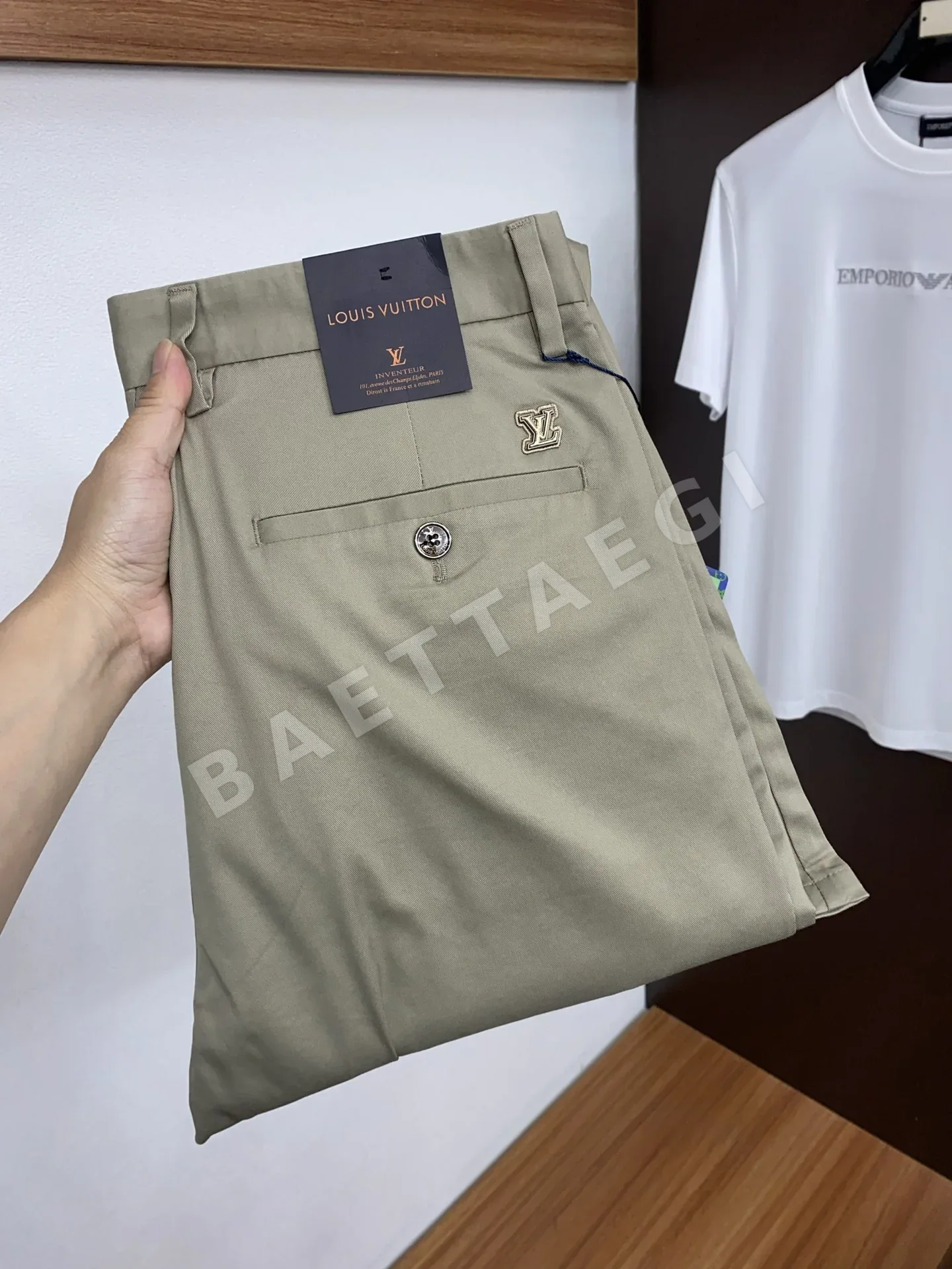 루이비통 일본산 데님 워시드 남성 바지 139044