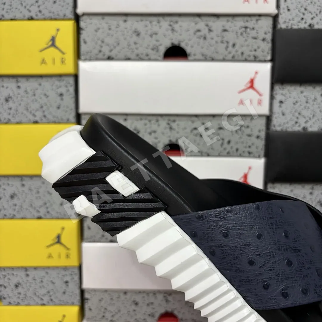 에르메스 [YX] 블랙 블루 205776 Hermes Chypre Sandal X 상세 이미지 4