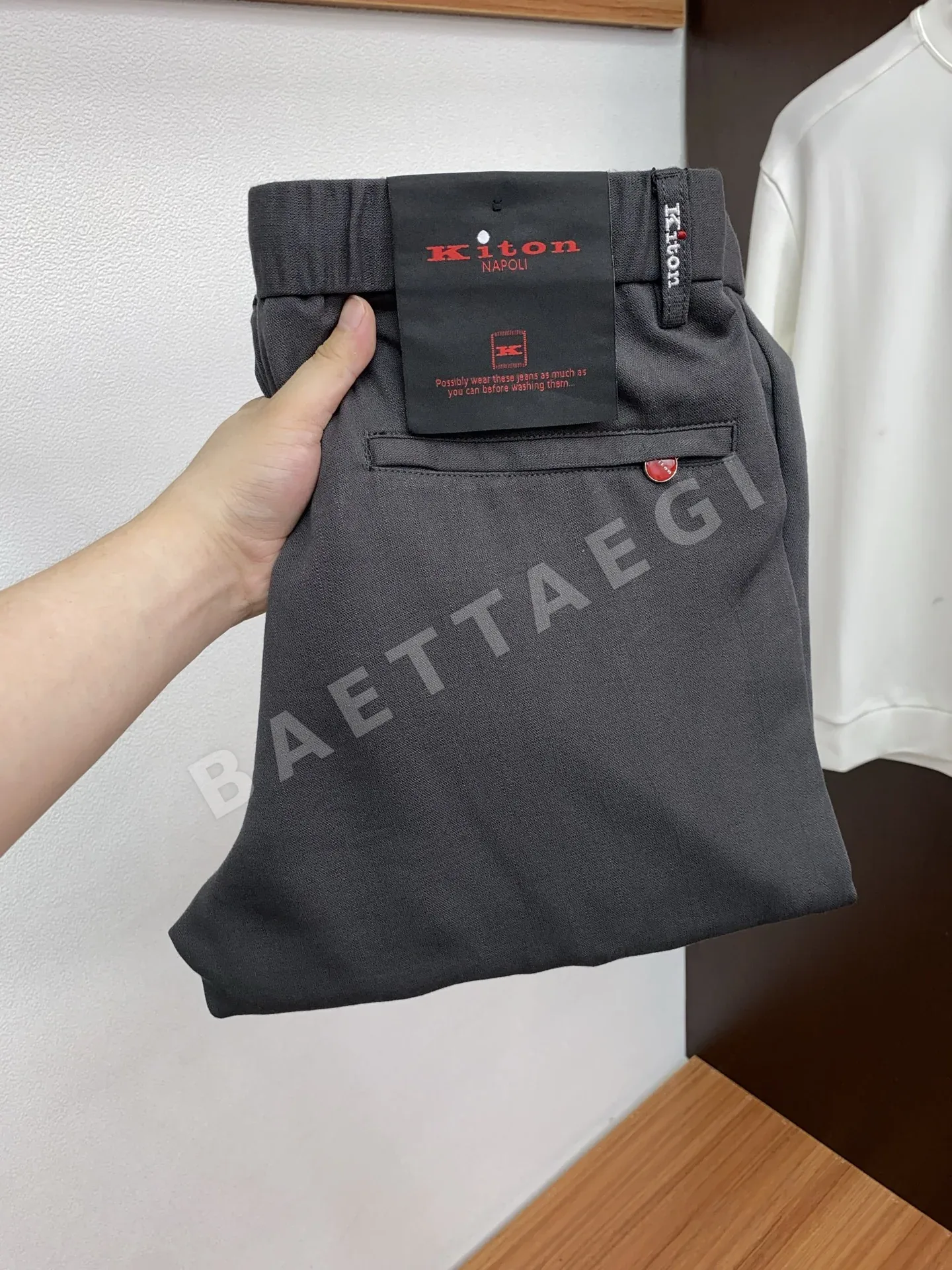 키톤 남성 린넨 바지