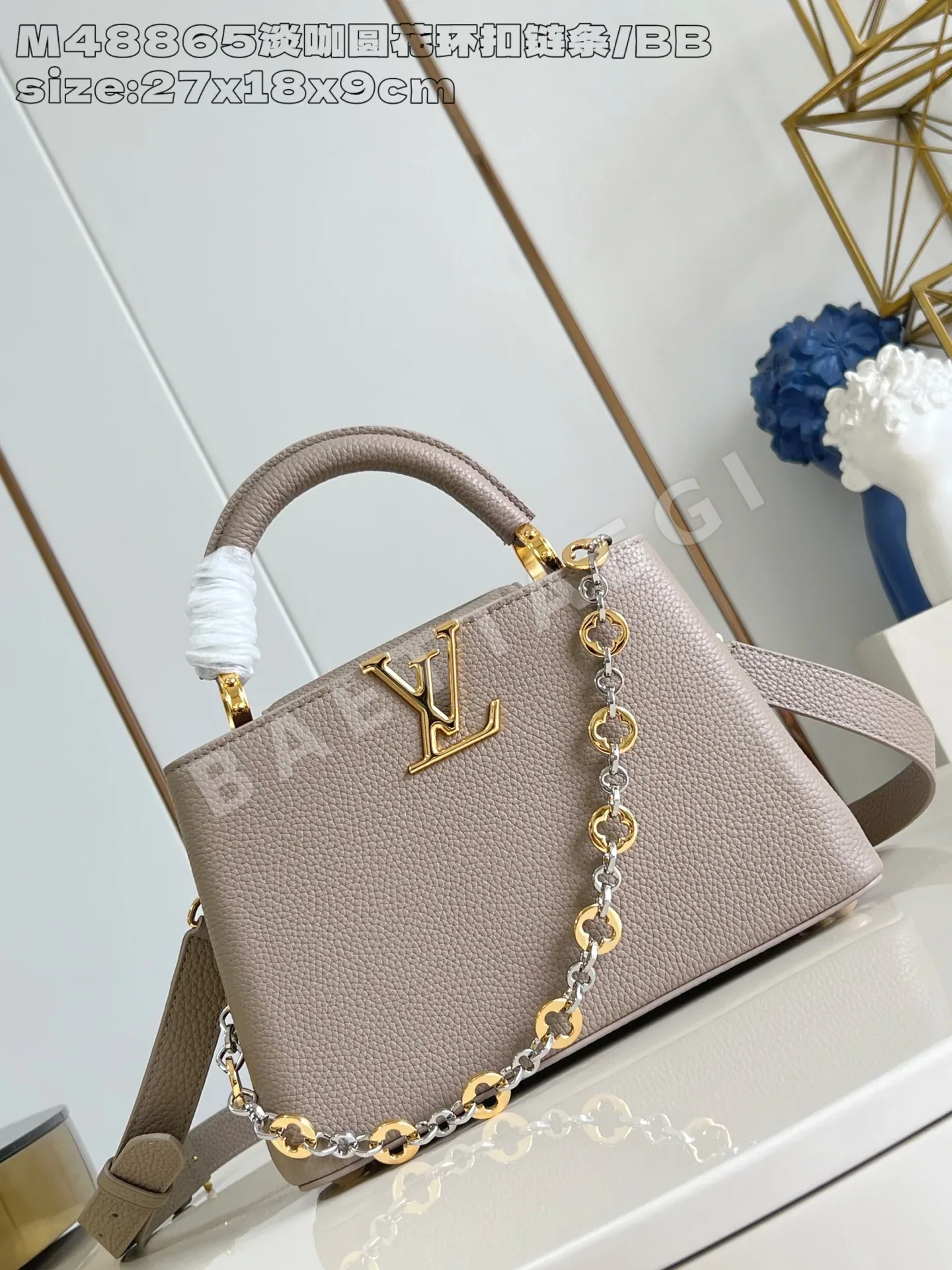 루이비통 카푸신 BB 스몰 핸드백 M48865 30996