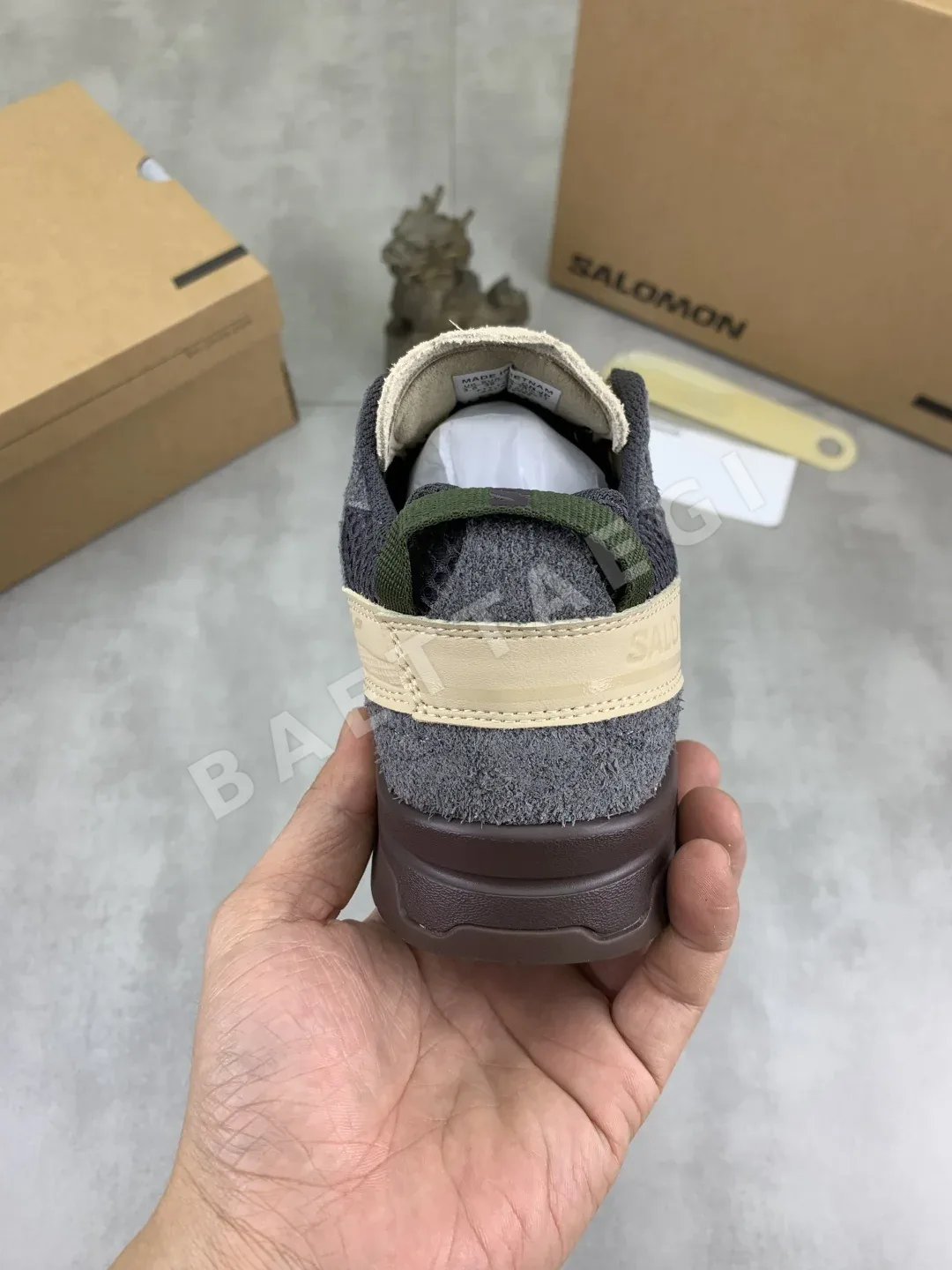 살로몬 XT-4 메시 스웨이드 머플러 여성 남성 신발 상세 이미지 8
