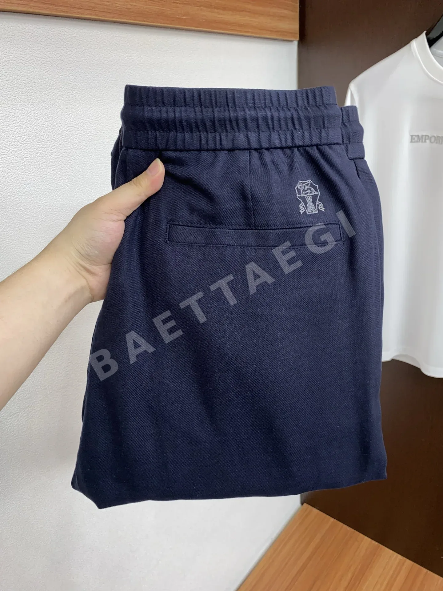 브루넬로쿠치넬리 면 린넨 혼방 남성 바지 65820