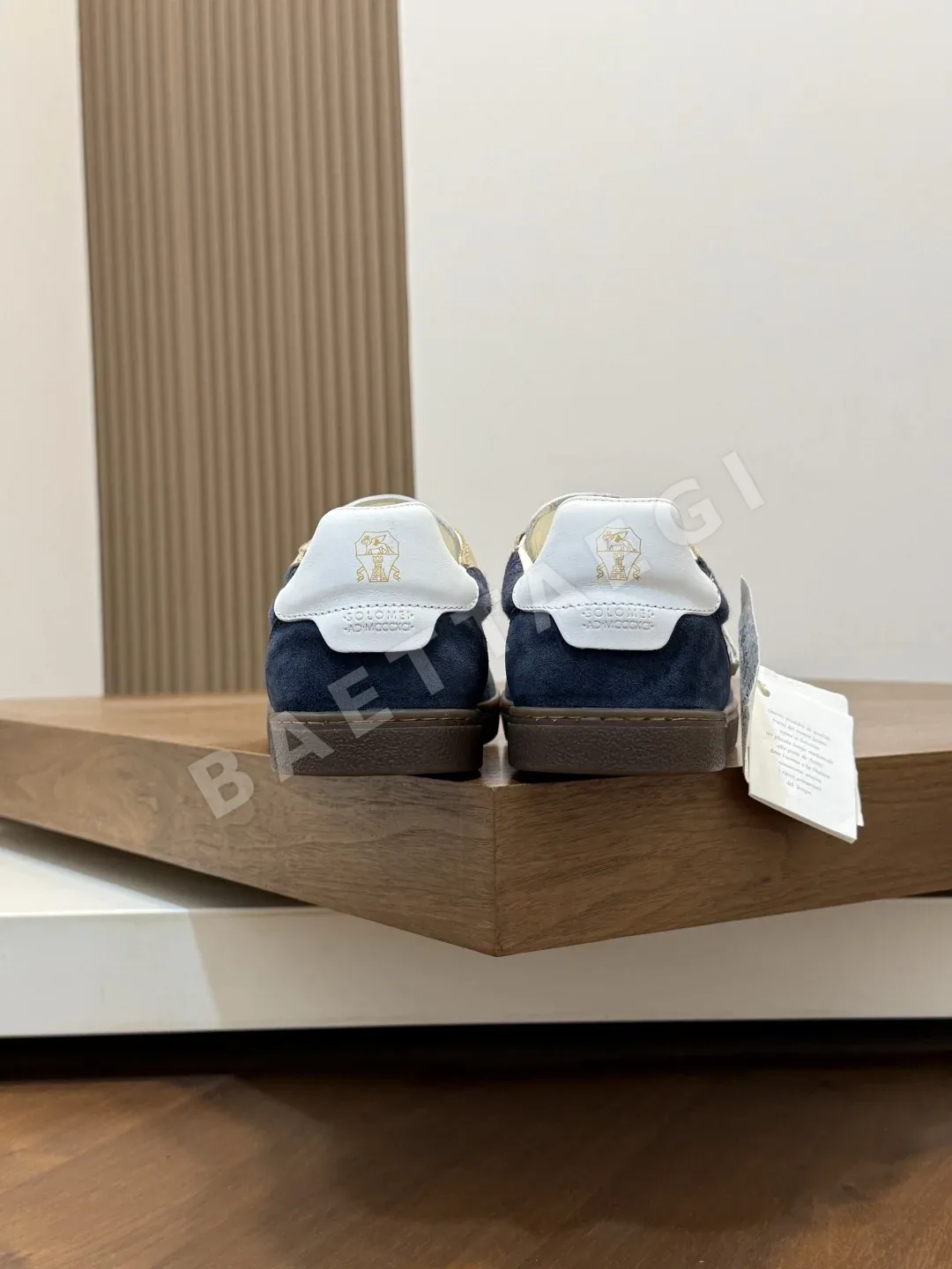 브루넬로쿠치넬리 카프스킨 스웨이드 스니커즈 상세 이미지 8